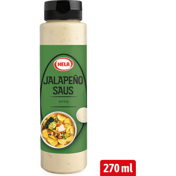 Hela Jalapeñosaus Pittig 270 ml