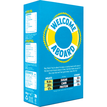Holie Crunchy Muesli Low Carb Seeds 400g