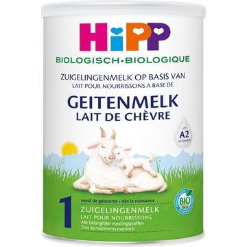 HiPP Biologisch Zuigelingenmelk op Basis van Geitenmelk 1 vanaf de Geboorte 400 g