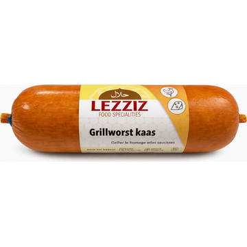 Lezziz Kipgrillworst kaas 250g