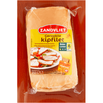 Zandvliet Gerookte Kipfilet 250 g