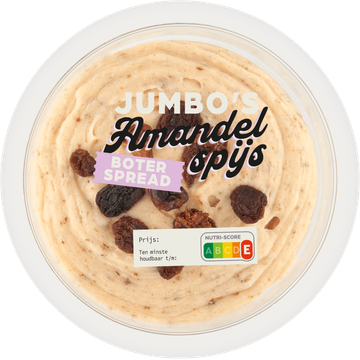 Jumbo's Amandelspijs Boterspread 100 g