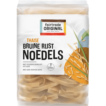 Fairtrade Original Thaise Bruine Rijstnoedels 225 g