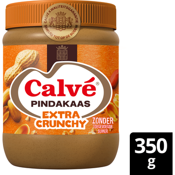 Calvé Pindakaas Extra Crunchy 350 gr