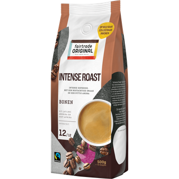 Fairtrade Original Intense Roast Bonen 500 g