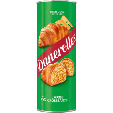 Danerolles Large Croissants 6 Stuks 340 g