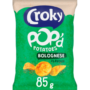 Croky Chips Pop'd Potatoes Bolognese 85g