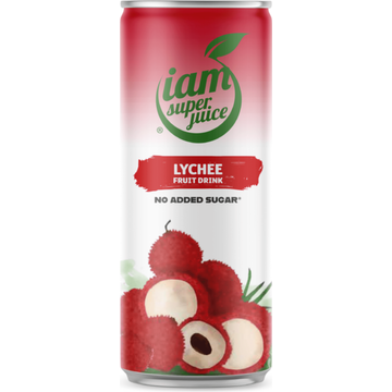 I am Superjuice Lychee 330ml
