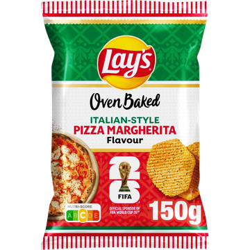 Lay's Oven Baked Pizza Margherita Chips 150 gr