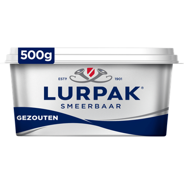 Lurpak Smeerbaar gezouten roomboter 500 g