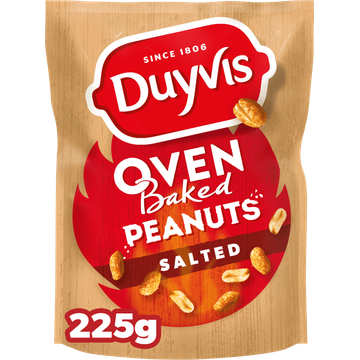 Duyvis Oven Baked Pinda's Original 225 gr