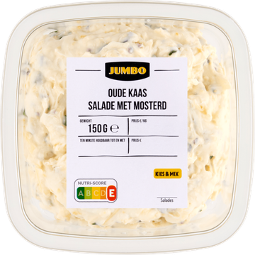 Jumbo Oude Kaas Salade met Mosterd 150 g
