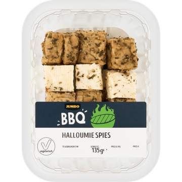Jumbo BBQ Halloumie Spies 135 g