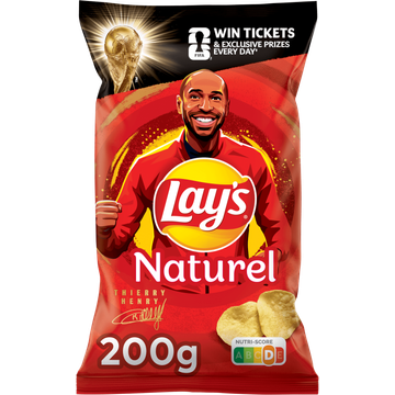 Lay's Naturel Chips 200 gr