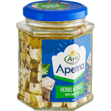 Arla Apetina witte kaasblokjes in olie