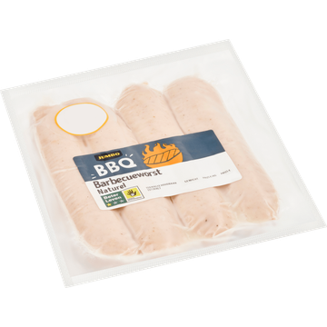Jumbo Barbecueworst Naturel 360 g