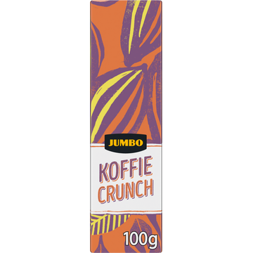 Jumbo Melkchocolade Koffie Crunch 100 g