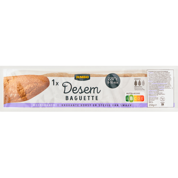 Jumbo - Desem Baguette - Meergranen - 250g