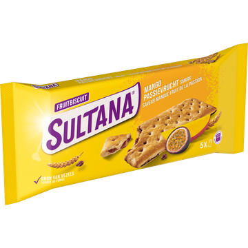 Sultana FruitBiscuits Mango/Passievrucht 218 g