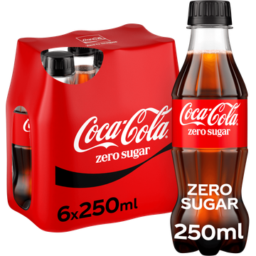 Coca-Cola Zero Sugar 6 x 250 ml