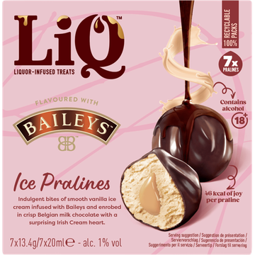 Liq Baileys Ice Pralines 7 x 20 ml
