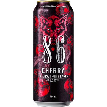 8.6 Cherry Intense Fruity Lager 500ML
