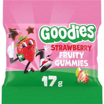 Goodies Fruity Gummies Strawberry 17 g