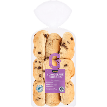 Jumbo - Mini Chocoladebroodjes - 9 Stuks