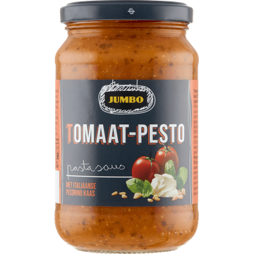 Jumbo Pastasaus Tomaat-Pesto met Italiaanse Pecorino Kaas 350 g