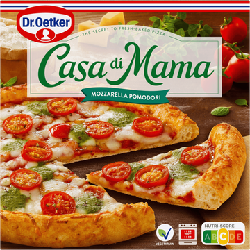 Dr. Oetker Casa di Mama Pizza Mozzarella Pomodori 415 g