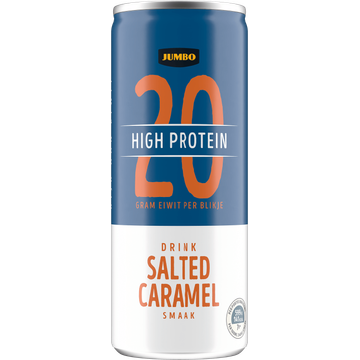 Jumbo Proteïne Drink Salted Caramel Smaak - Blik 250 ML