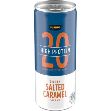 Jumbo Proteïne Drink Salted Caramel Smaak - Blik 250 ML