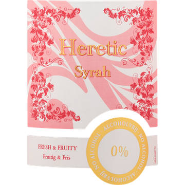 Heretic - Syrah - <0,5% Alcoholvrij - 750ML