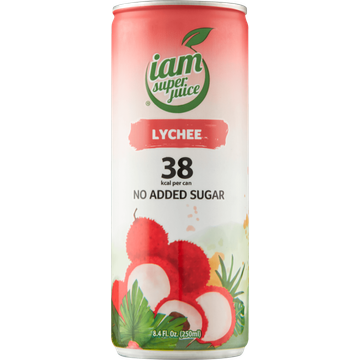 Iam Super Juice Lychee Drink 250 ml