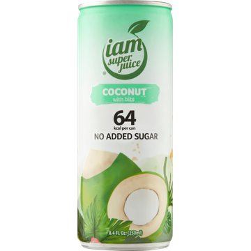 Iam Super Juice Coconut Drink with Bits 250 ml