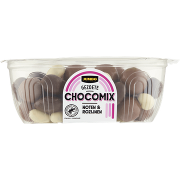 Jumbo Chocomix Noten & Rozijnen 200 g