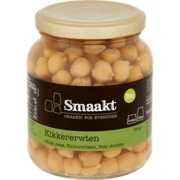Smaakt Bio Kikkererwten 350 g