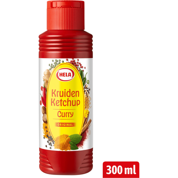 Hela Kruiden Ketchup Curry Original 300 ml