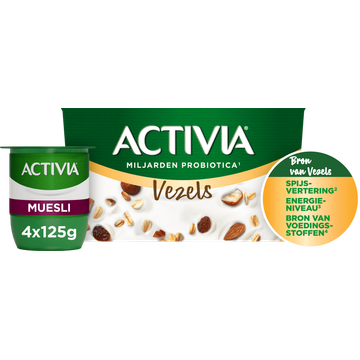 Activia Yoghurt Muesli 4 x 125 g