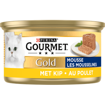Gourmet Gold Mousse Kattenvoer natvoer met Kip 85g