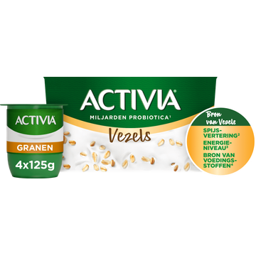Activia Yoghurt Granen 4 x 125 g