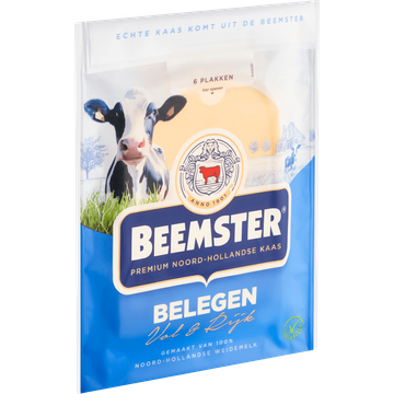 Beemster Belegen Kaas 6 Plakken 0,150 kg