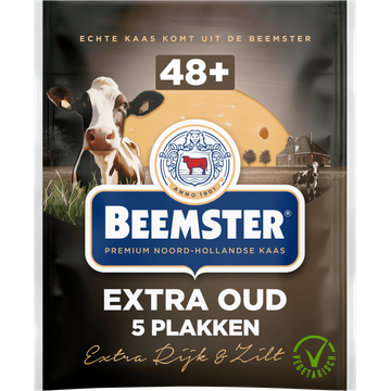 Beemster Extra Oud Kaas 5 Plakken 0,125 kg