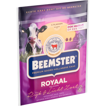 Beemster Royaal Belegen Kaas 5 Plakken 0,125 kg