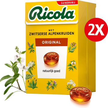 Ricola Original Suikervrij Duopack 2 st