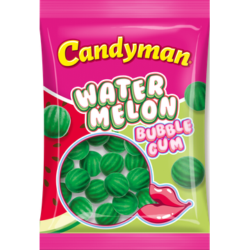 Candyman Kauwgom Watermelon Bubble Gum 90 g