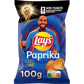 Lay's Paprika Chips 100 gr