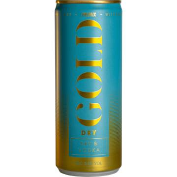 Gold Dry Premix Sky & Vodka 250 ml