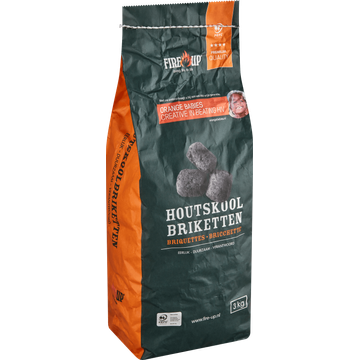 Fire-Up Houtskool Briketten 3 kg