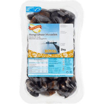 Delta Mossel Royal Zeeuwse Hangcultuur Mosselen 2 kg